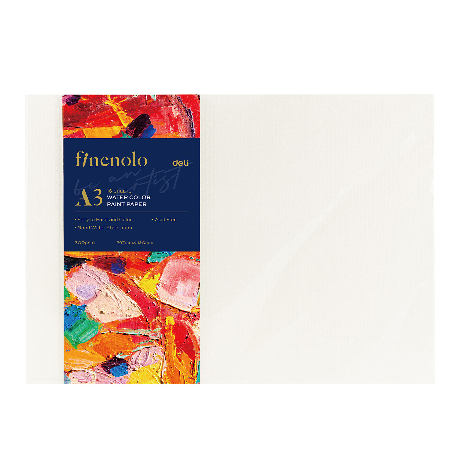 Bloc Desen Acuarela A3 300G 16 Coli Deli