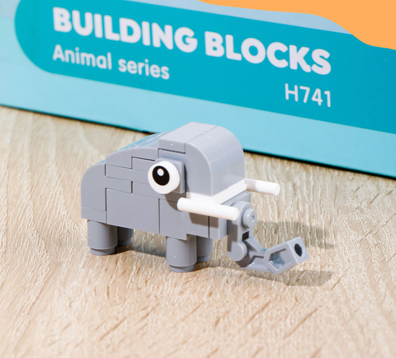 Blocuri constructii tip lego model animale asortate deli [2]