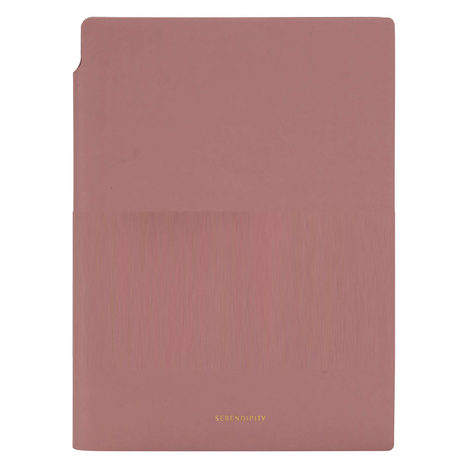 Caiet Birou A5 112 File 80G Dictando Coperta Piele Roz N141L Deli