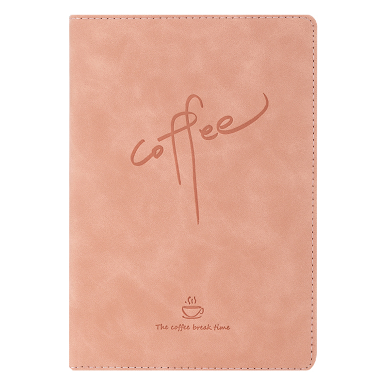 Caiet Birou A5 144 File 80G Dictando Coperta Imitatie Piele Diverse Culori Coffee Deli