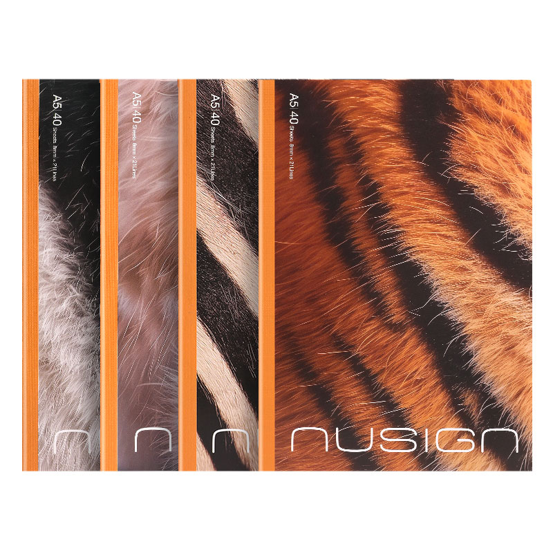 Caiet Birou A5 40 File Dictando Wildlife Nusign Deli