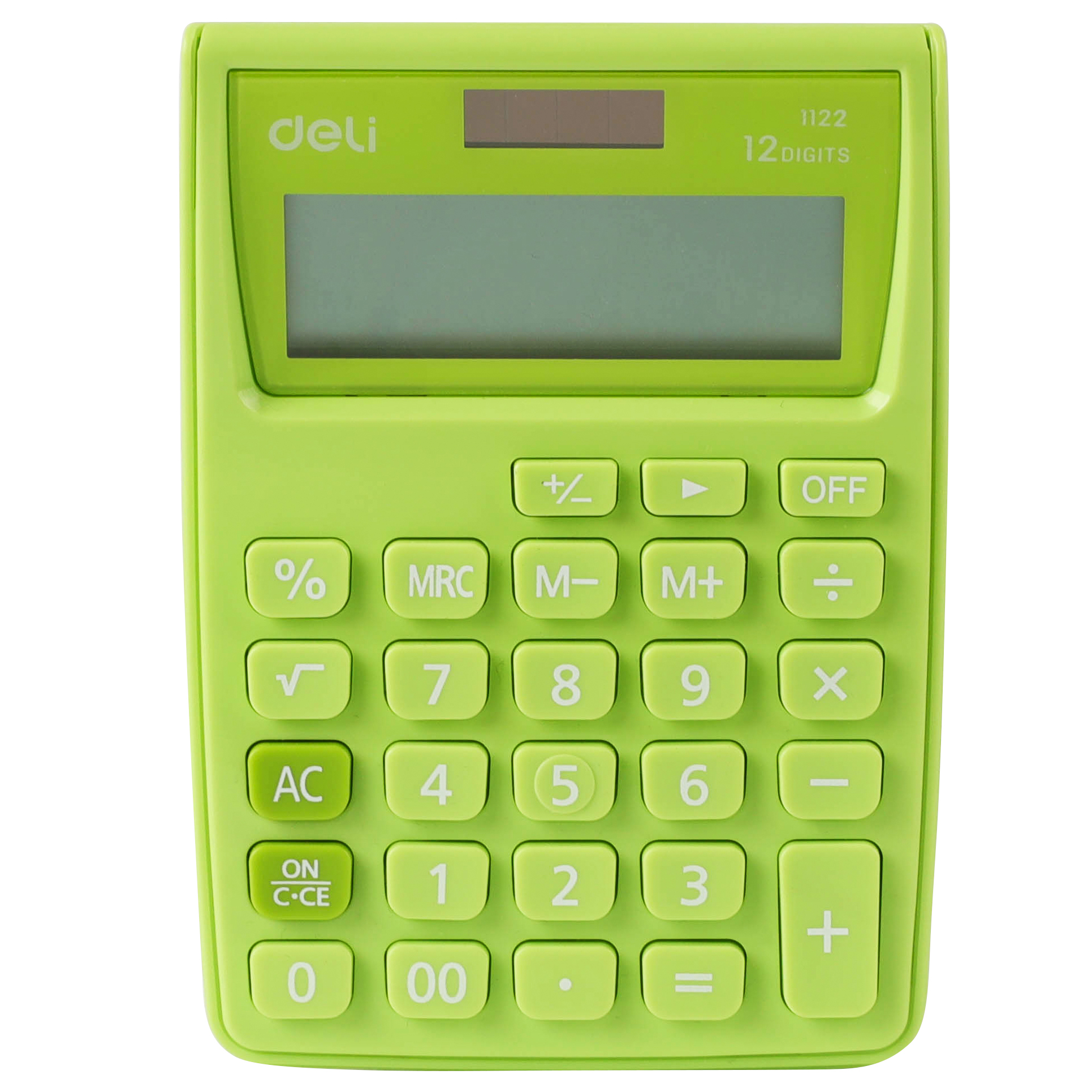 Calculator Buzunar 12DIG Alb-verde 1122 Deli