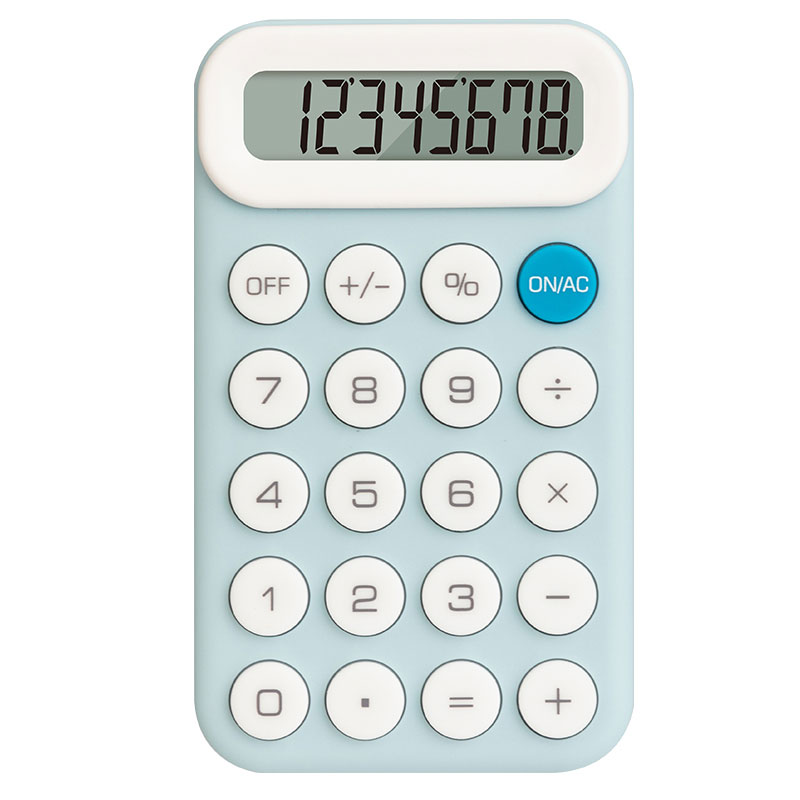 Calculator Buzunar 8DIG M10 Bleu Deli