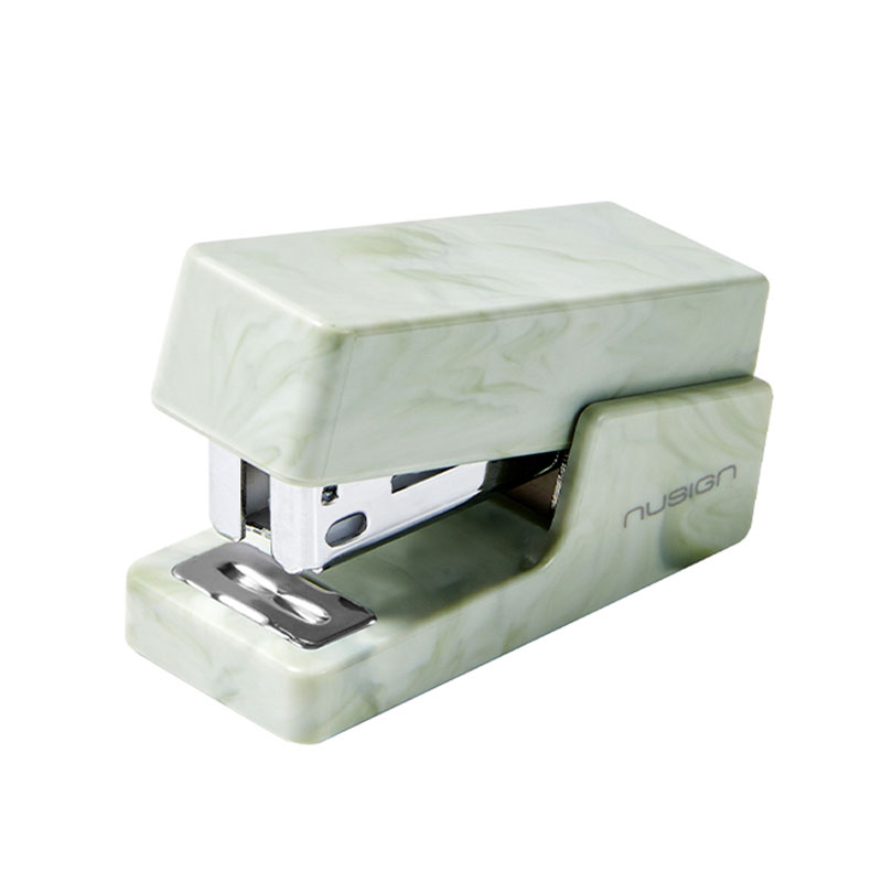 Capsator 12 Coli 24/6 Mini Verde Marmorat Nusign Deli
