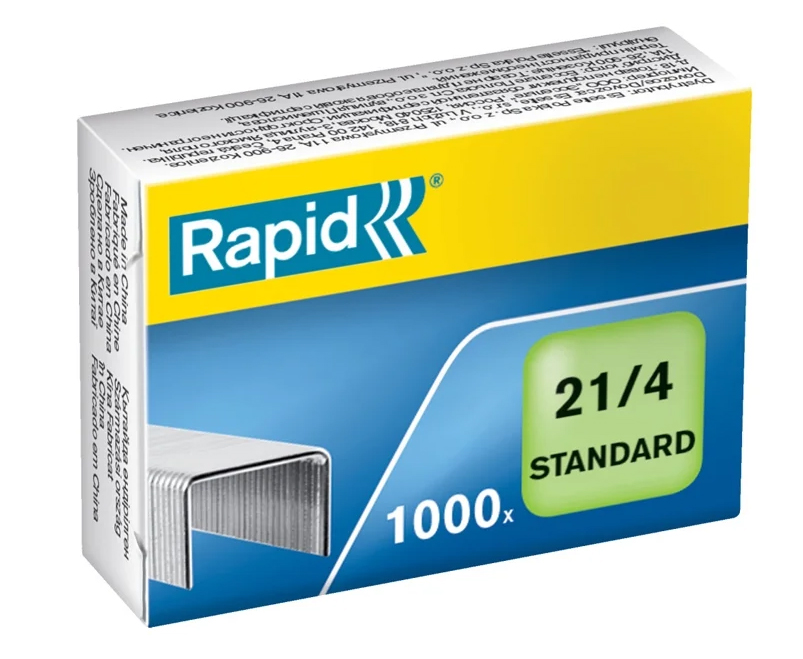 Capse 21/4 12 Coli 1000/Cut Standard Rapid