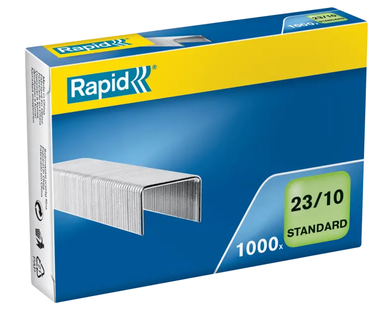Capse 23/10 40-70 Coli 1000/Cut Standard Rapid