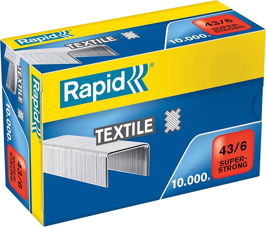 Capse Textile 43/6 10000/Cut Super Strong Rapid