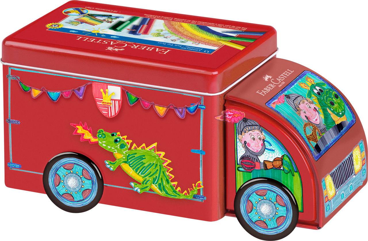 Carioca 33 Culori Camion Connector Faber-castell