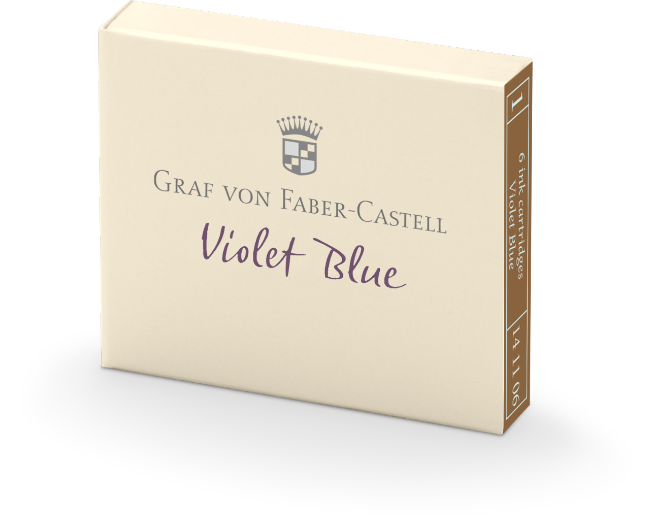 Graf von Faber-Castell Cartuse Cerneala Mici Albastru Violet 6 Buc/Cutie Graf Von Faber-castel