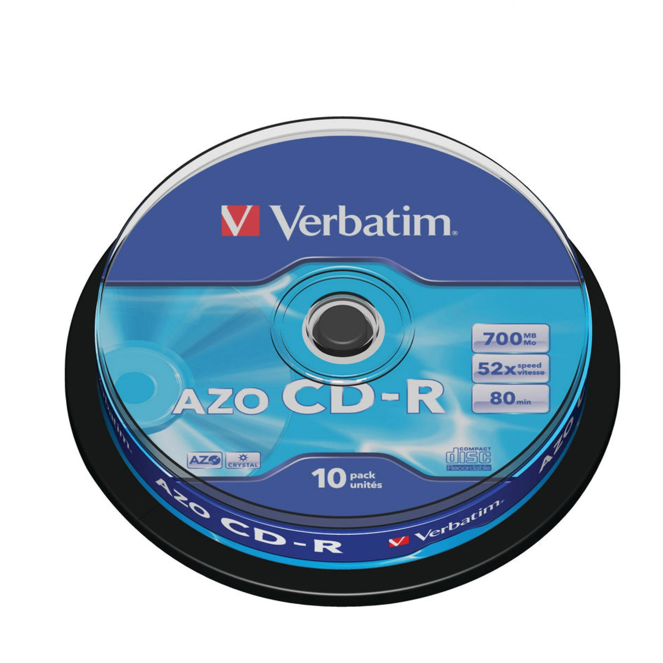 Cd-r 10/Set Verbatim 700 MB 52X Ep 43437