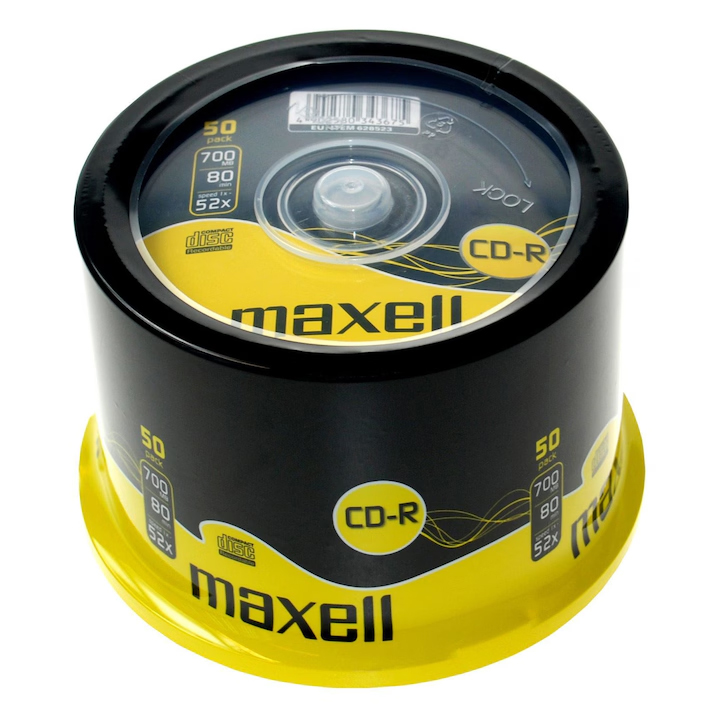 Cd-r 50/Set 700 MB 52X Cake BOX Maxell