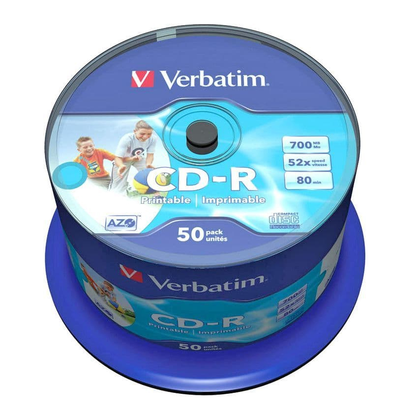Cd-r Printabil 50/Set Verbatim 700 MB 52X 43438