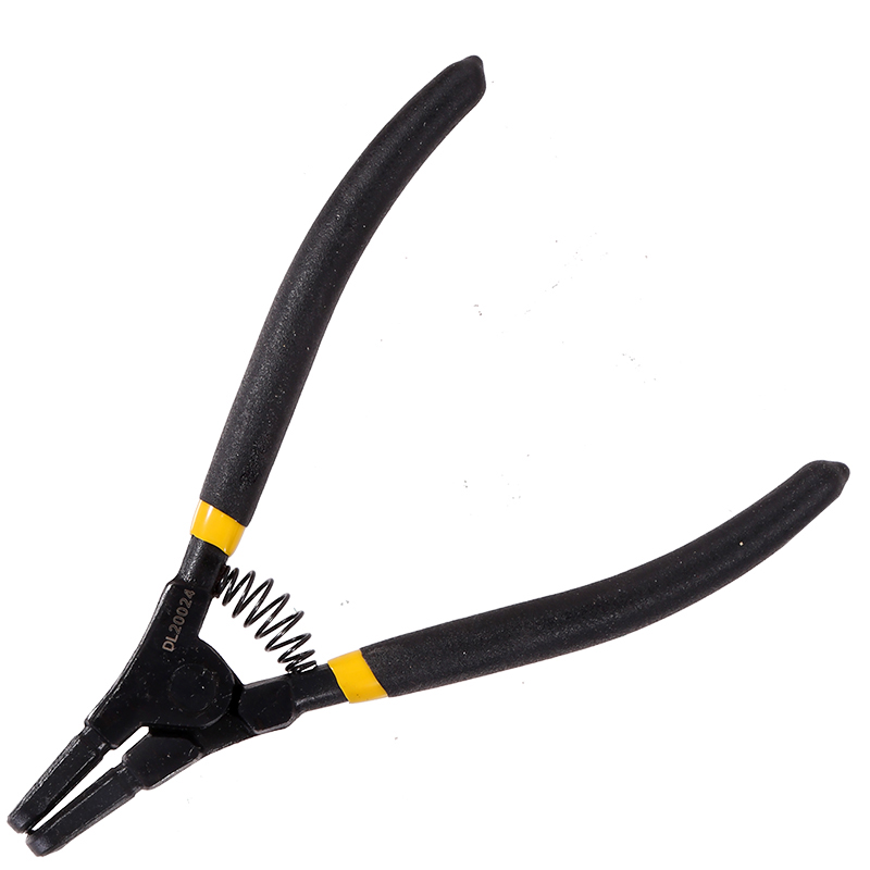 Cleste Cu Varf Subtire Curbat 7 Inch Negru DL20024 Deli