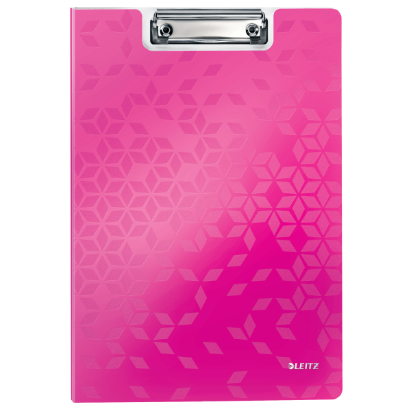 Clipboard Dublu Roz Metalizat Wow Leitz