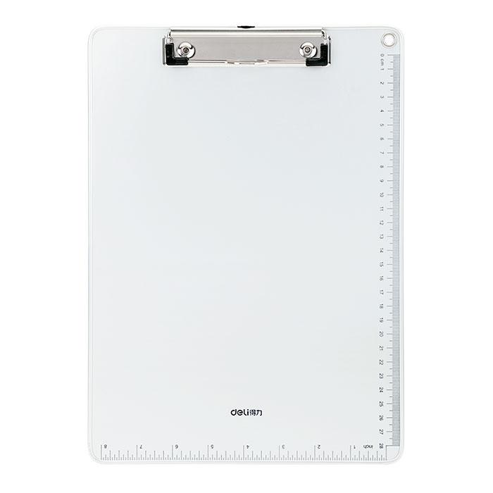 Clipboard Simplu Metal Cu Rigla Deli