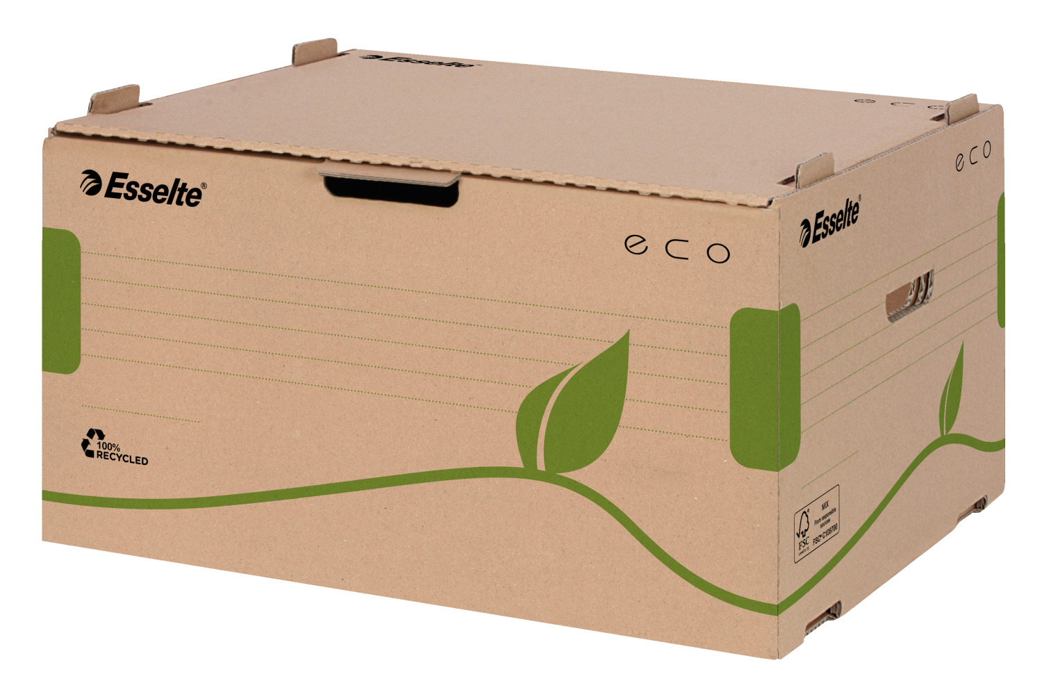 Esselte Container Arhivare Eco Deschidere Frontala Pentru Cutii 80/100 E