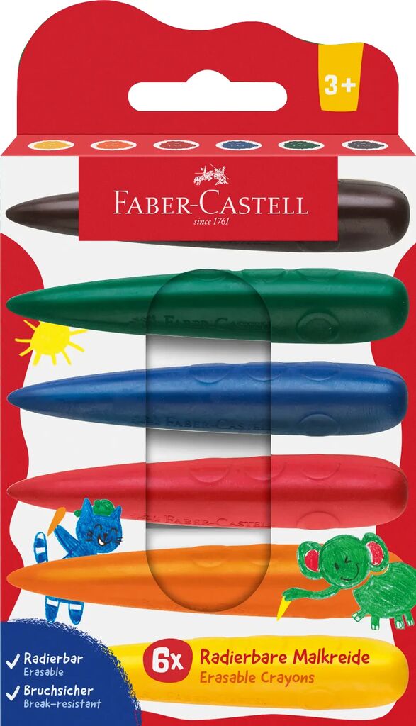 Faber-Castell Creioane Cerate Model Degete Set 6 Faber Castell