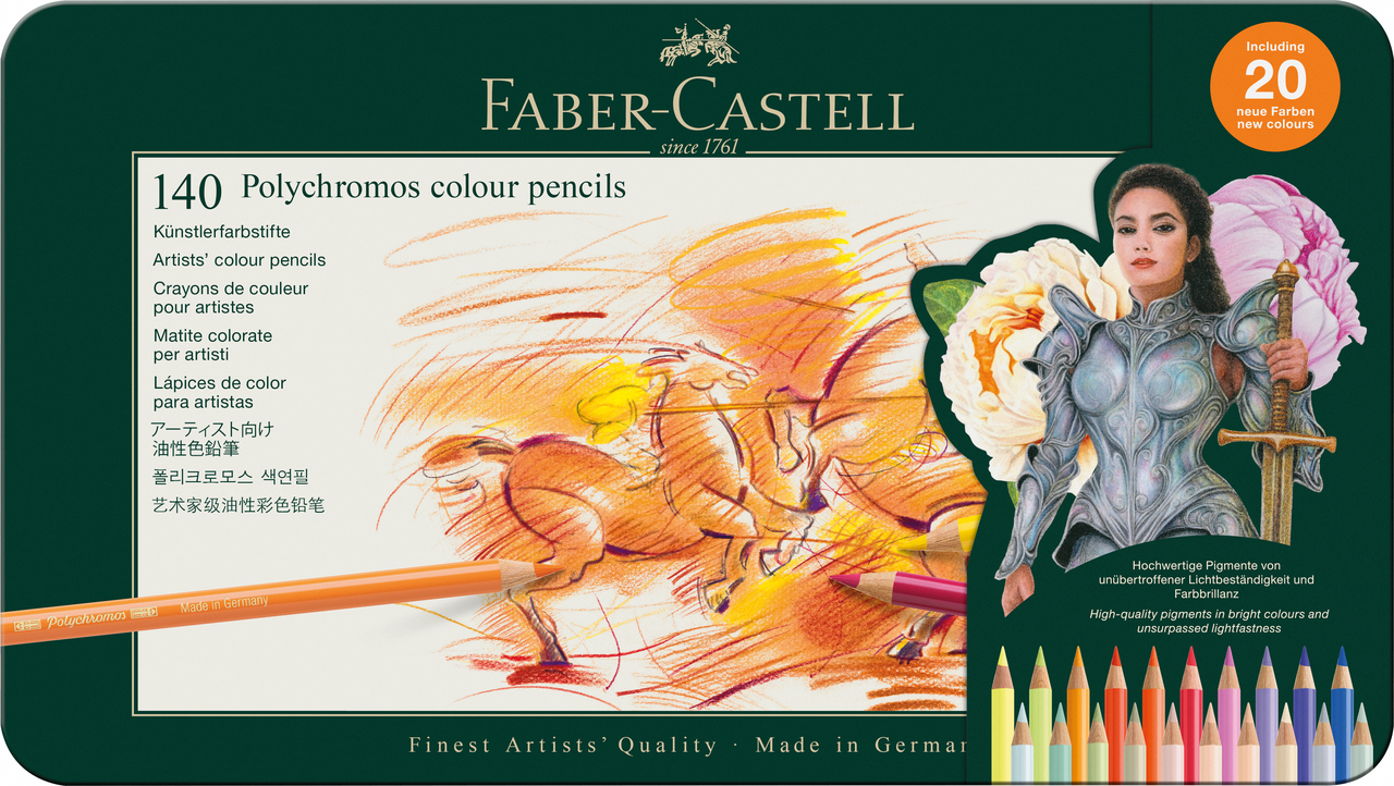 Creioane Colorate 140 Culori Polychromos Faber-castell