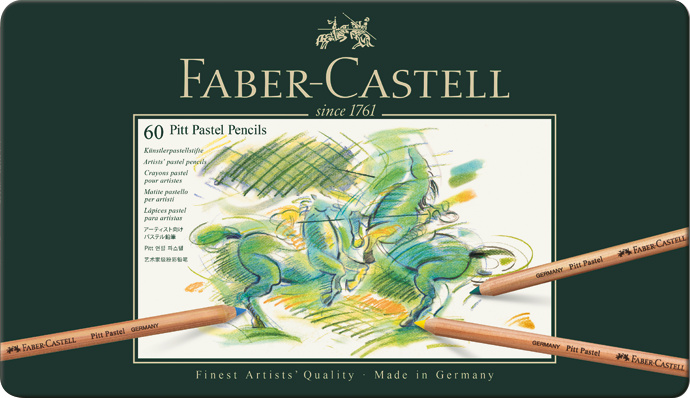 Creioane Pastel Pitt 60 Culori Faber-castell