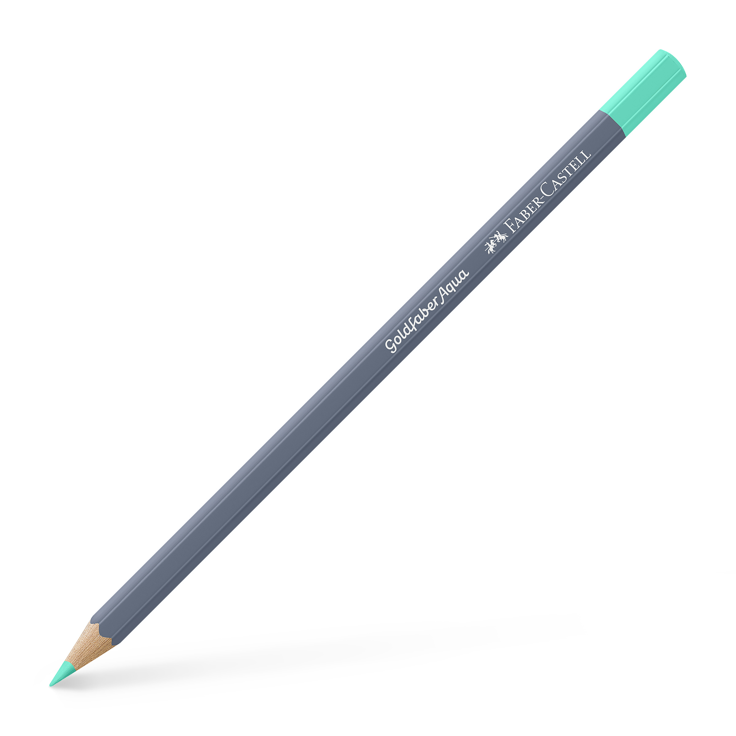 Creion Colorat Aquarelle Verde Phtalo Pastel 461 Goldfaber Faber-castell