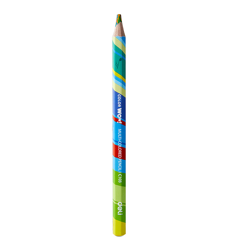 Creion Colorat Multicolor Jumbo Deli