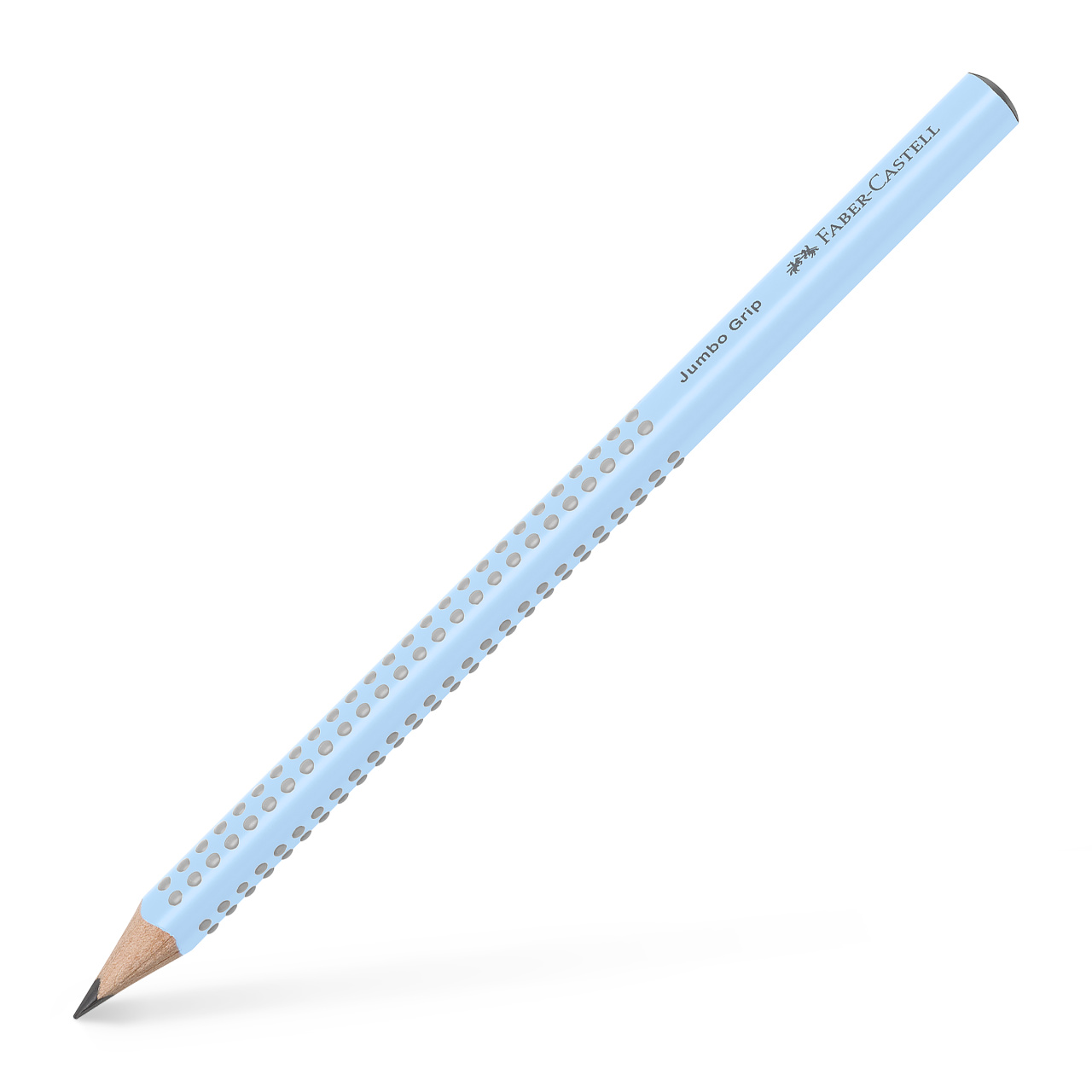 Creion Grafit B Jumbo Grip Bleu Sky Faber-castell