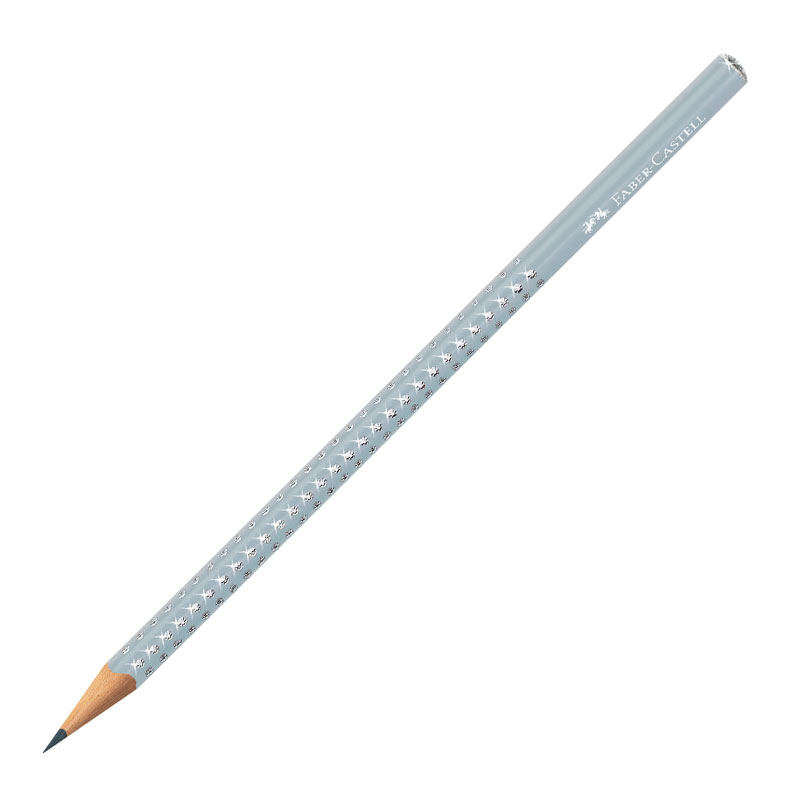 Creion Grafit B Sparkle Gri Icy 2026 Faber-castell