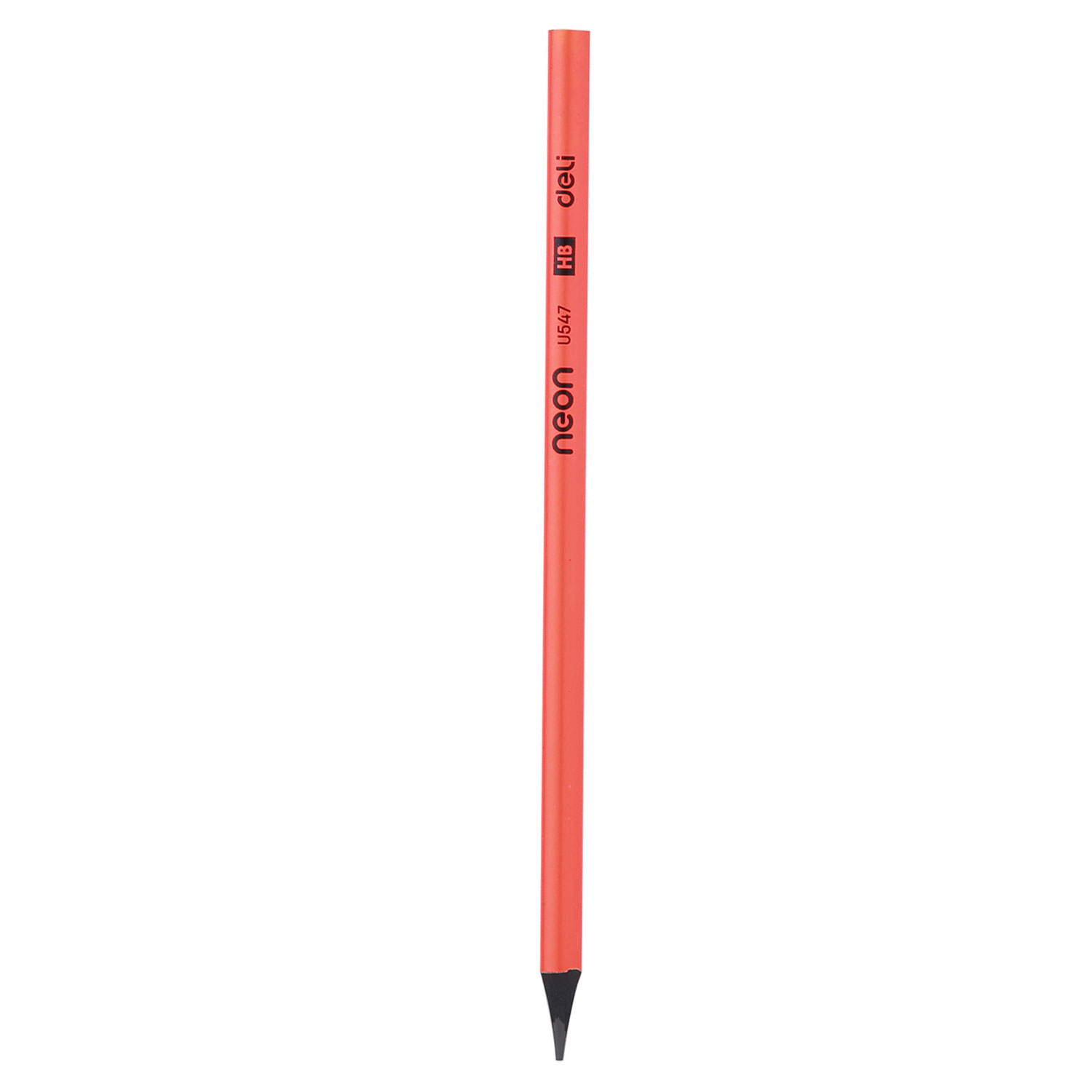 Creion Grafit Fara Lemn Hb Neon Deli