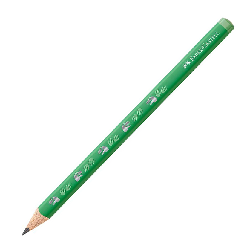 Creion Grafit Hb Jumbo Dinozauri Faber-castell