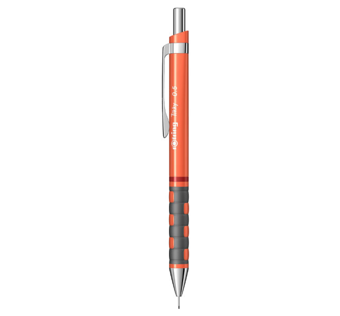 Creion Mecanic 0.5MM Tikky 3 Portocaliu Neon Rotring