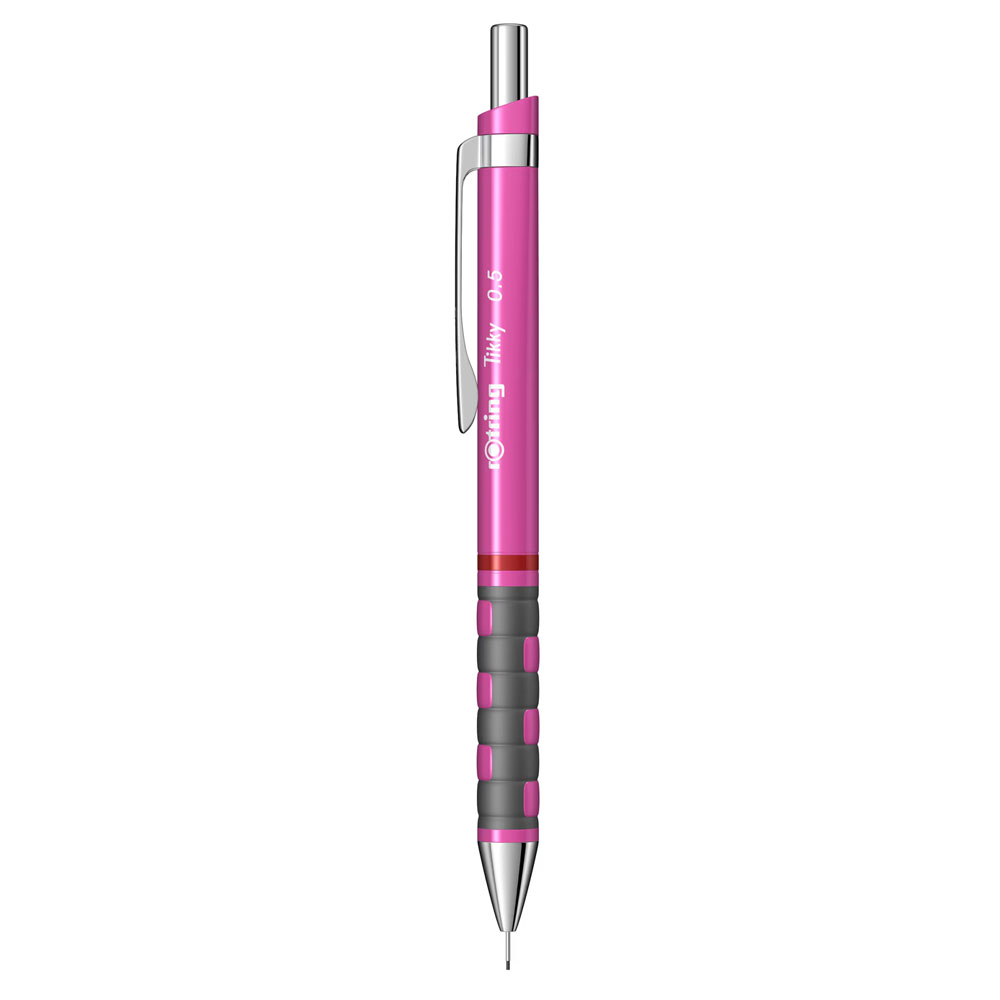 Creion Mecanic 0.5MM Tikky 3 Roz Neon Rotring