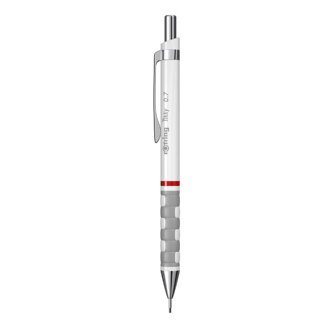 Creion Mecanic 0.7MM Tikky 3 Alb Rotring