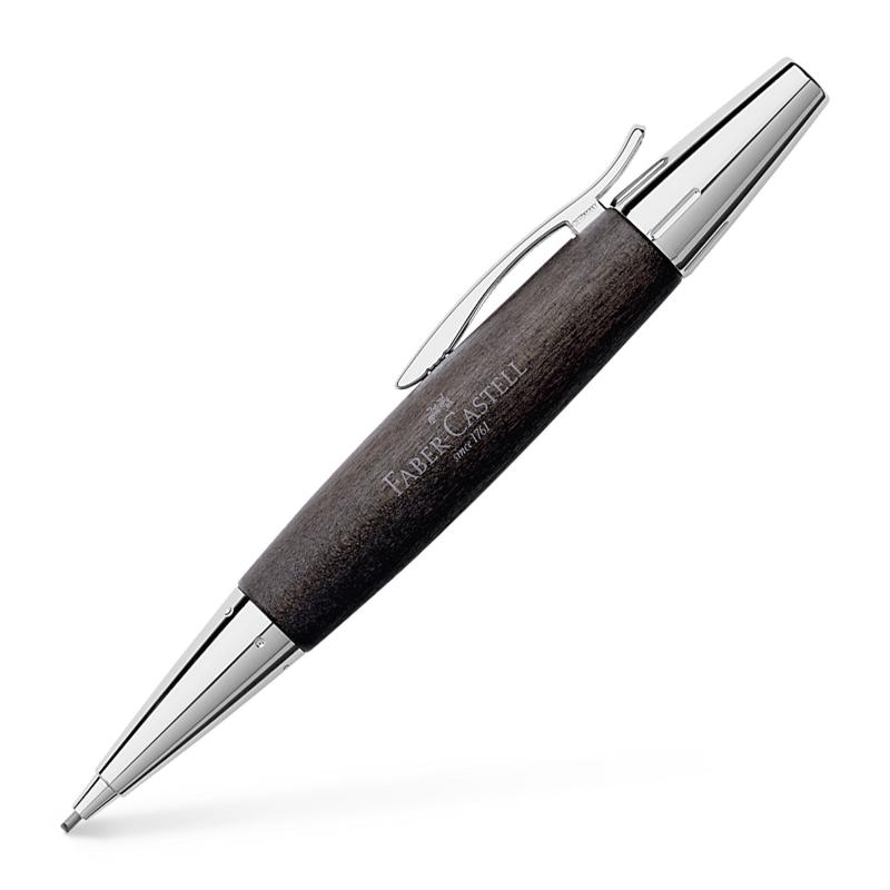 Creion Mecanic 1.4 Mm E-motion Pearwood/Negru Faber-castell