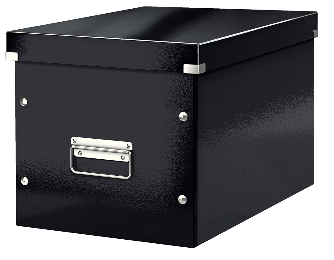 Cutie Click&store Mare Cub Neagra Leitz