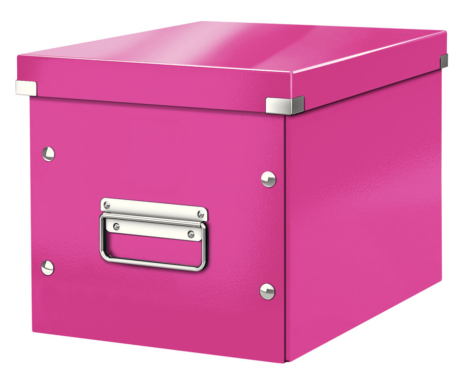 Cutie Click&store Medie Cub Roz Leitz