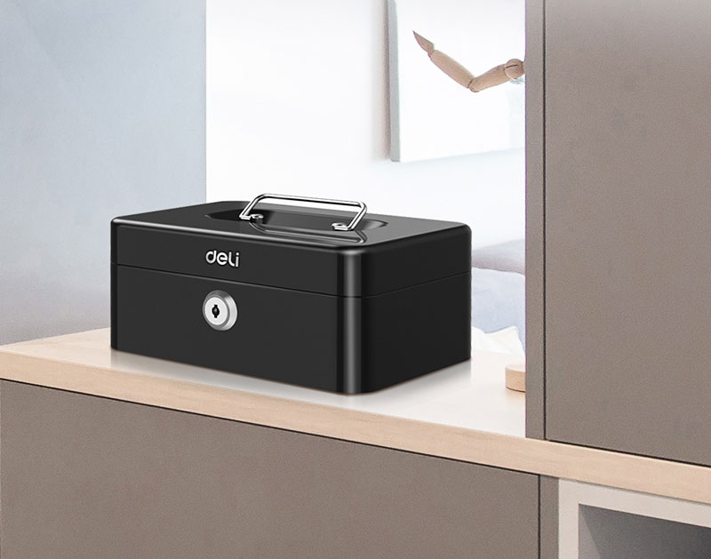Cutie valori metal 9 x 20 x 16 cm deli [3]
