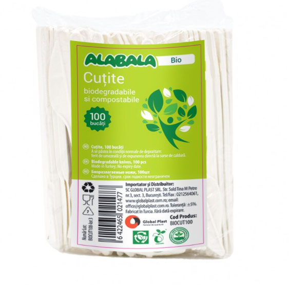 Cutite Biodegradabile 100/Set