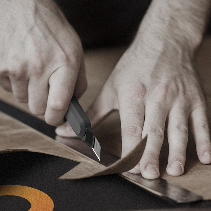 Cutter mediu negru home series deli [4]