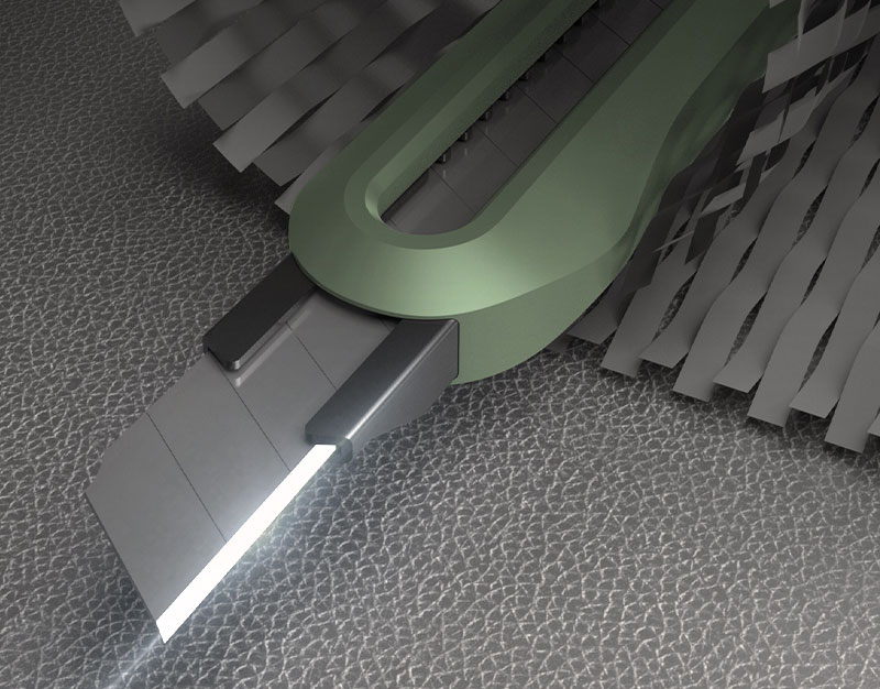 Cutter mediu verde home series deli [2]