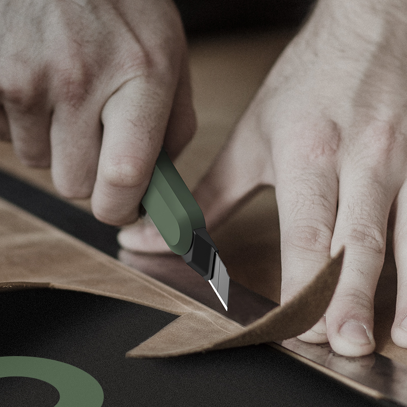 Cutter mediu verde home series deli [4]