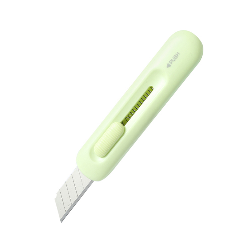 Cutter mini culori asortate longreen plastic reciclat deli [1]