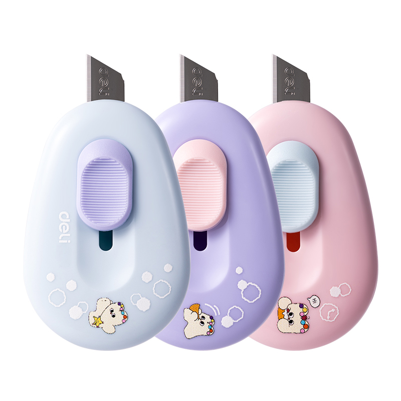Cutter mini culori pastel m155 deli [1]