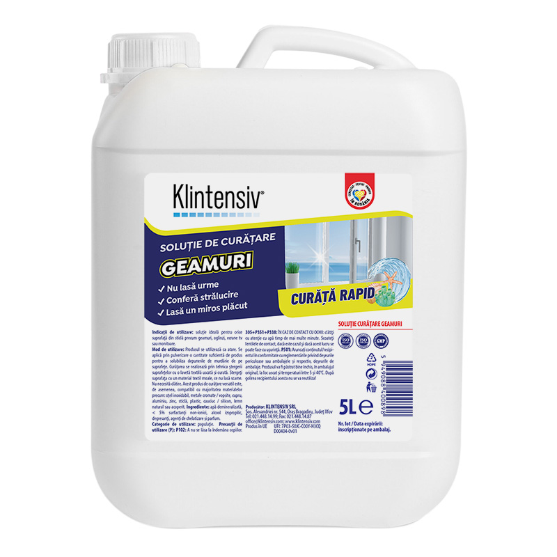 Detergent Geam 5L Klintensiv