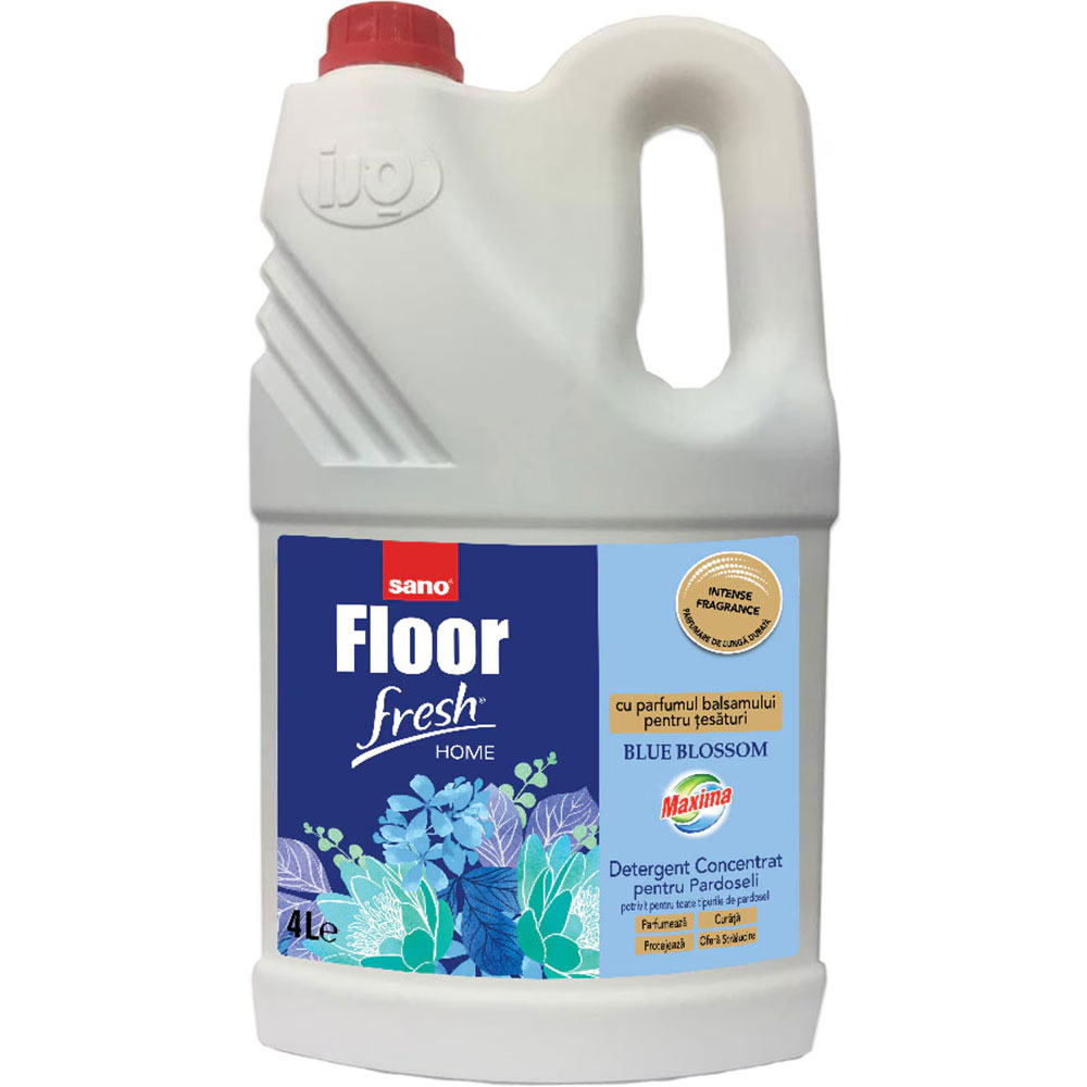 Detergent Pardoseli 4L Blue Blossom Sano Floor