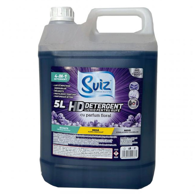 Detergent Rufe Lichid Automat 5L Svisreiniger