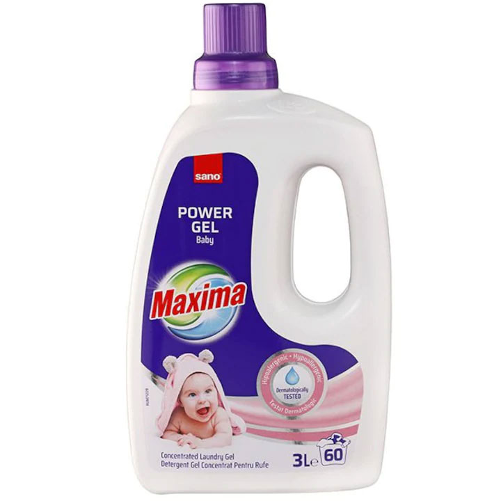 Detergent Rufe Lichid Baby 3L Sano Maxima