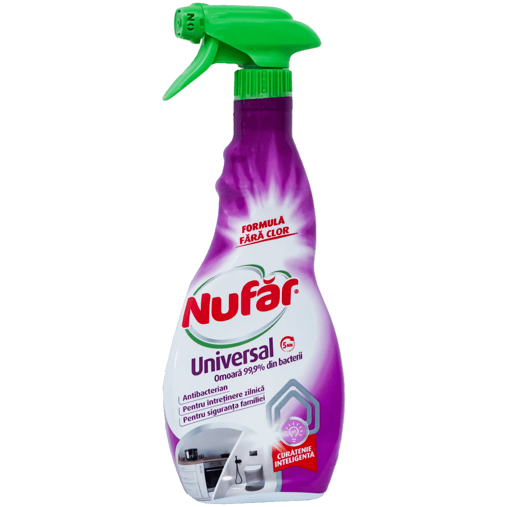 Dezinfectant Suprafete Cu Pulverizator 500ML Nufar Farmec