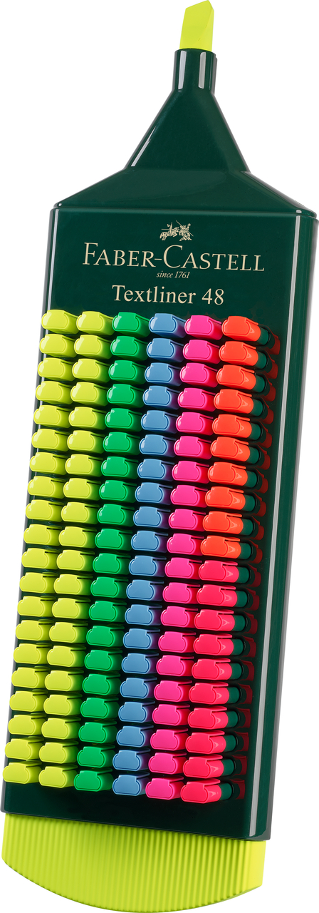 Faber-Castell Display 120 Buc Textmarker Diverse Culori 1548 Faber-castel