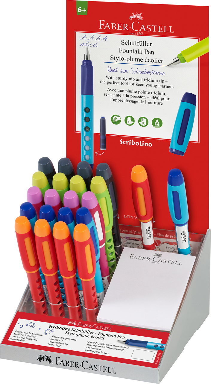 Rechizite Școlare - Display 20+2 buc stilou scolar faber-castell
