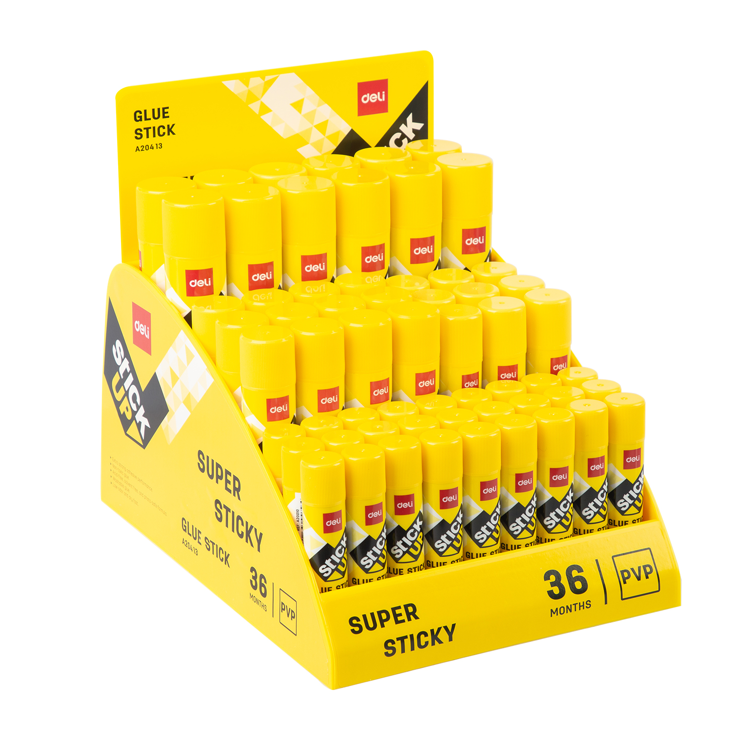 Display 60 Buc Lipici Stick Deli